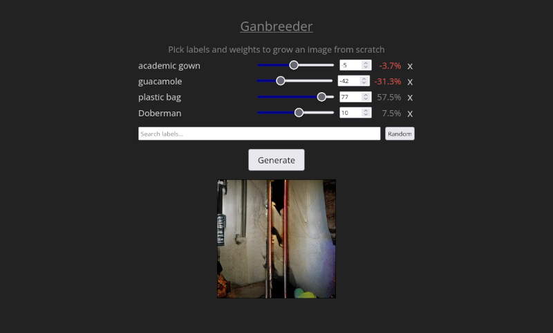 picking genes and their weights