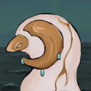 headshot of a pale and bronze esk